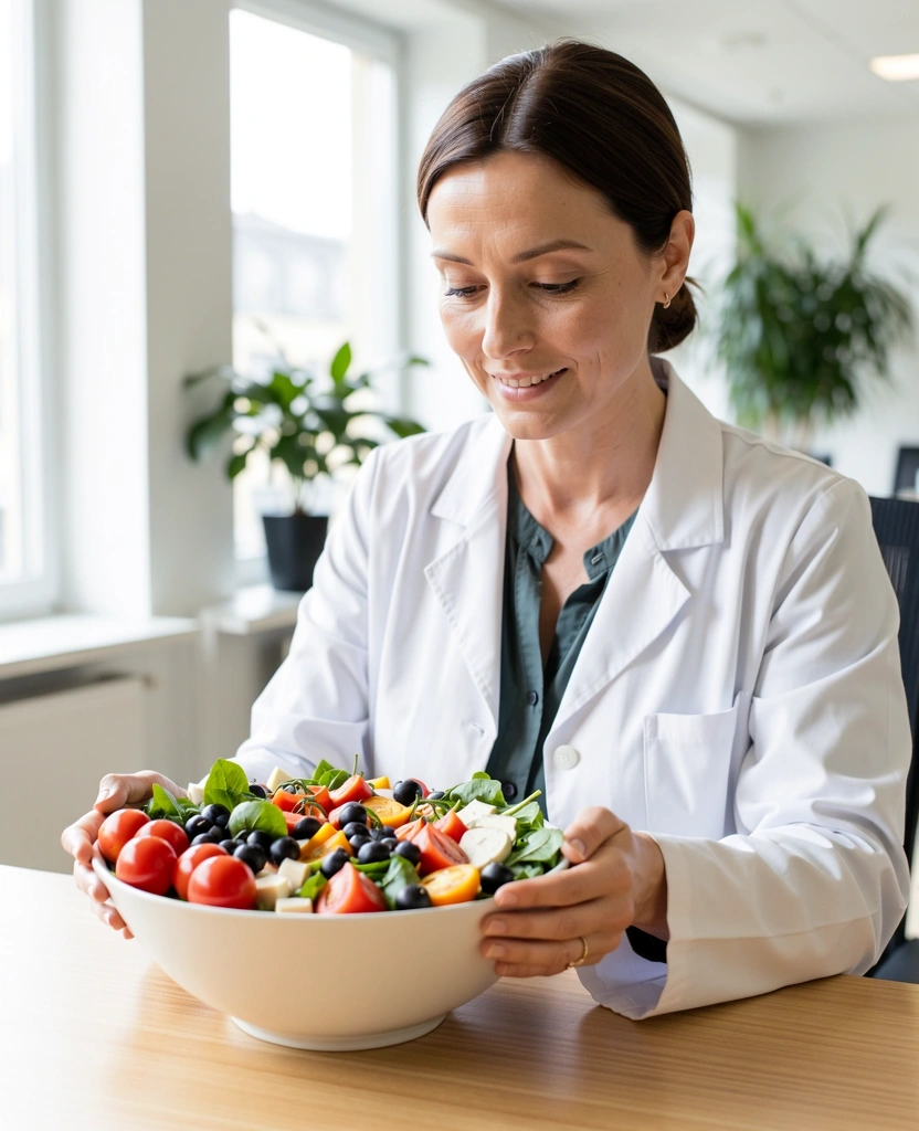 Professional nutritionist in Helsinki office