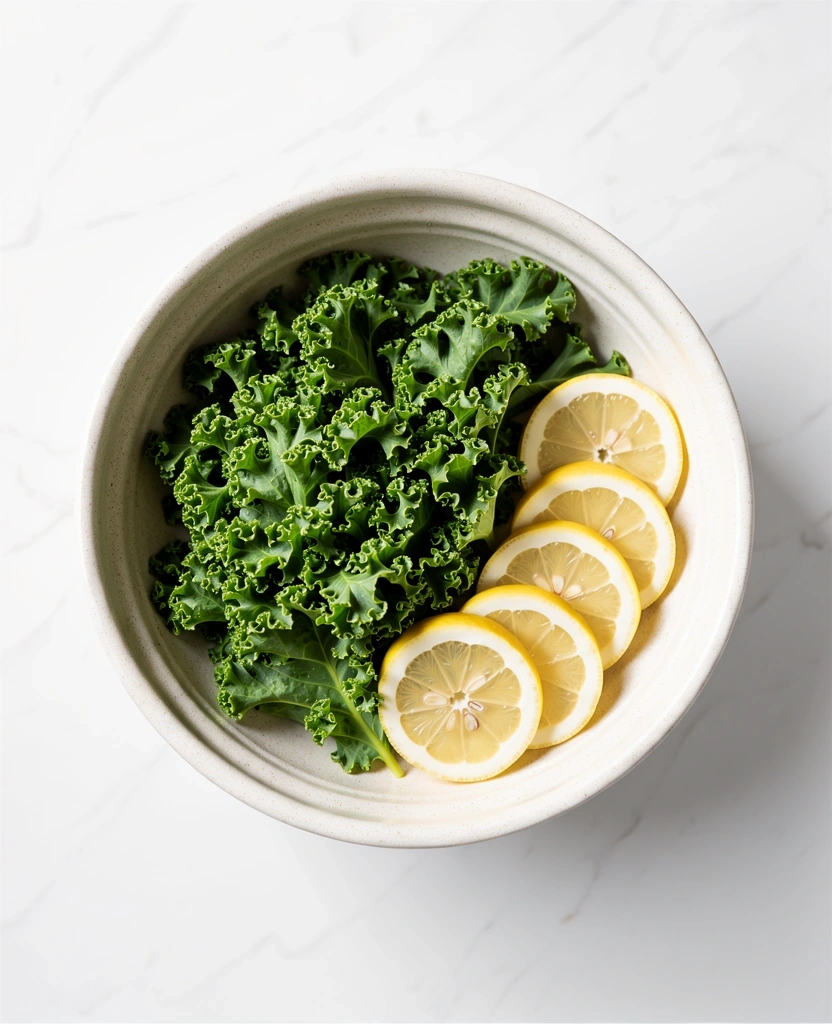 Fresh organic ingredients representing clean data practices